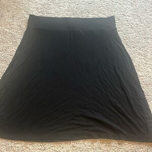 Merona black mini skirt